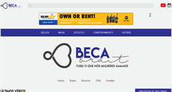 Desktop Screenshot of becabrait.com.br